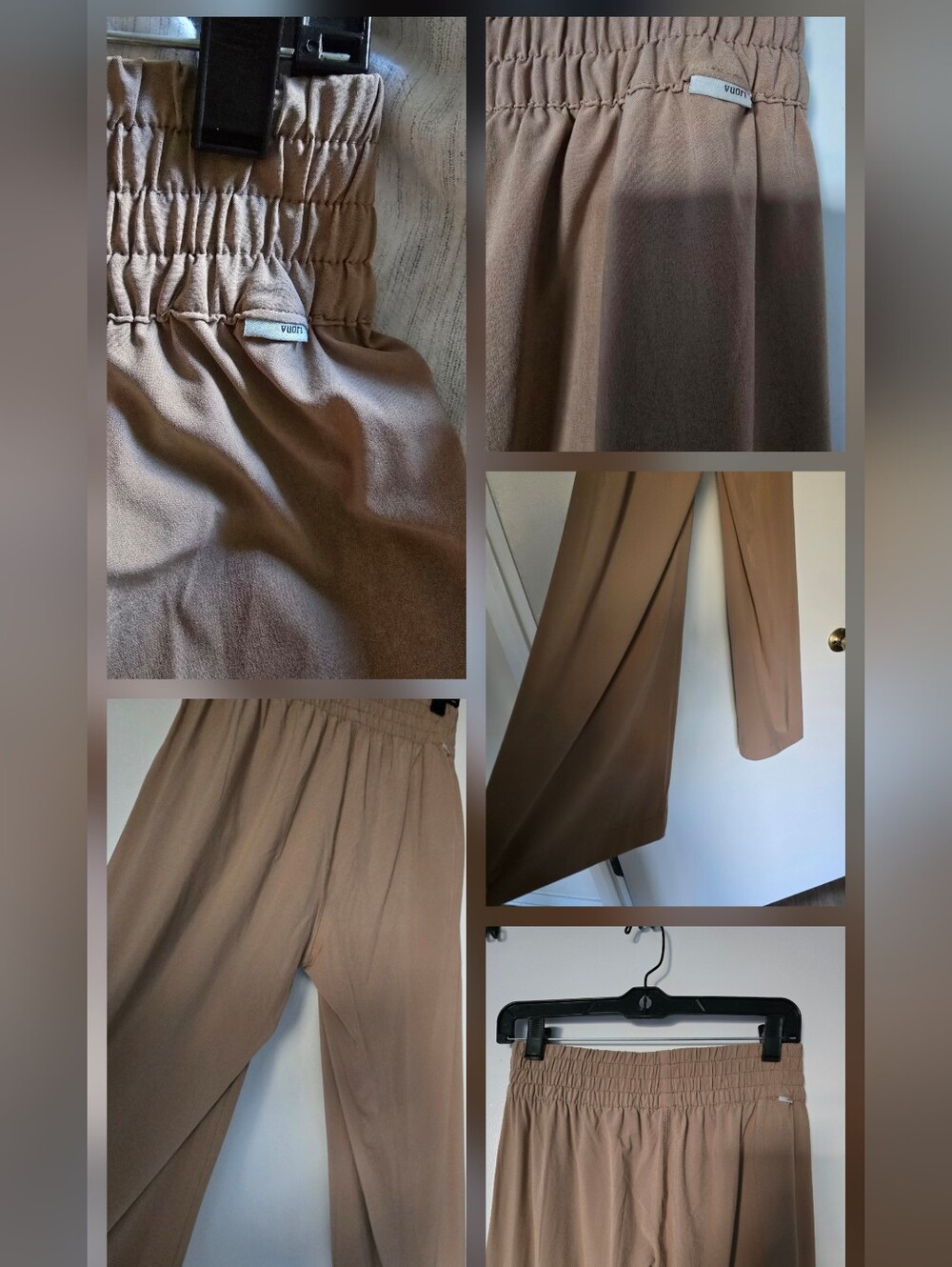 Vuori Villa Wideleg Goldenrod Gorpcore Athleisure Pants Womens NWT Sz Small - Picture 15 of 17